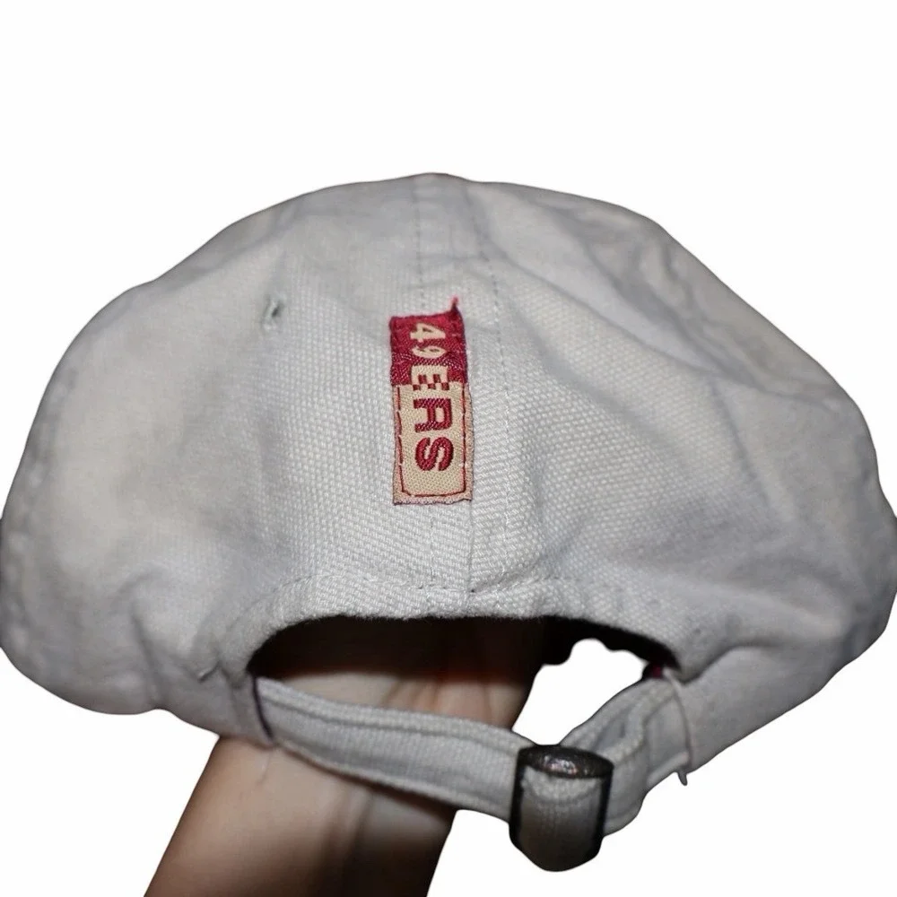 vintage-style‎ San Francisco 49ers cap. Khaki Adjustable Strap